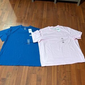 Nike Blue and Pink T-Shirts